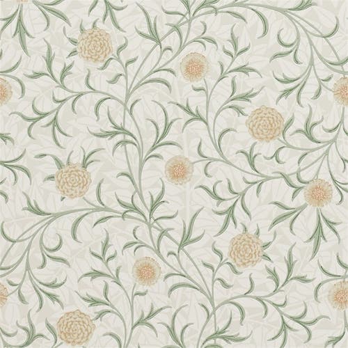 Morris & Co - Scroll Thyme/Pear Morris 160th Anniversary