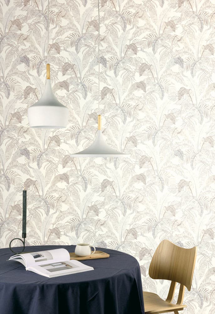 Midbec Tapeter - Botanic Snow