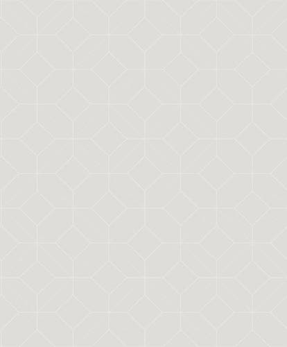 Casadeco - Precision Gris Plume Alchimie Cad