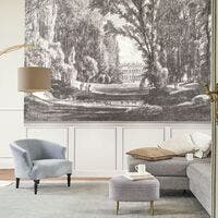 BALADE AU PARC_M NOIR GRA LES BELLES TOILES DE JOUY