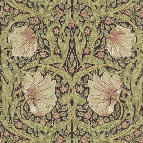 Morris & Co - Pimpernel Bullrush/Russet Morris 160th Anniversary