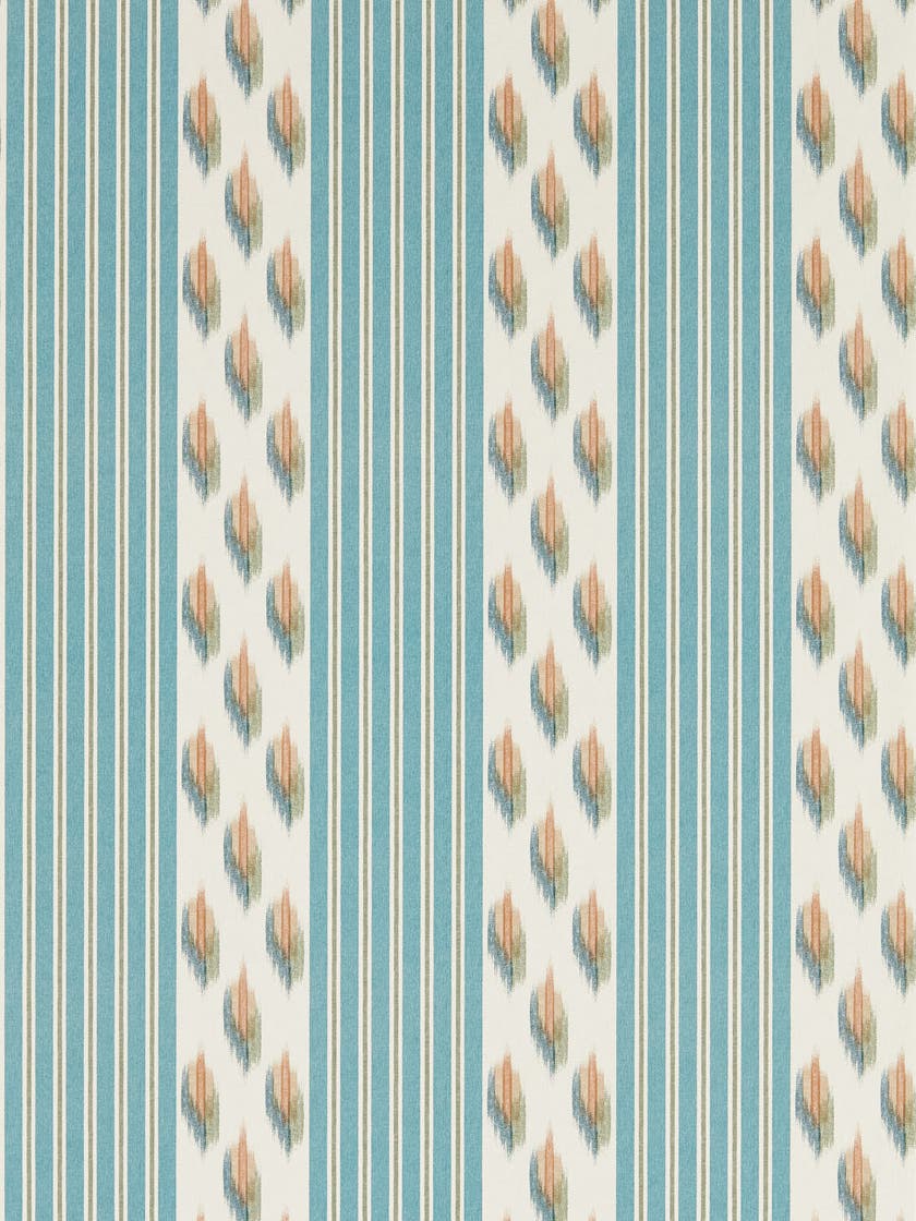 Sanderson - Musafir Udaipur Blue/Cinnamon