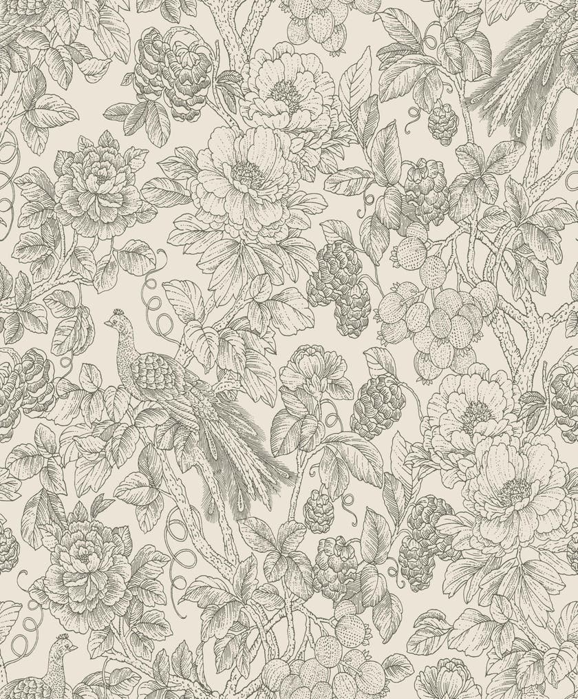 Casadeco - Delicacy Feather Noir Delicacy