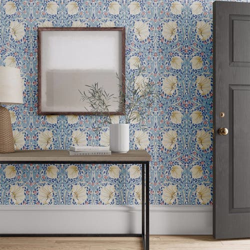Morris & Co - Pimpernel Woad Simply Morris Wallpapers