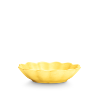 Oyster Skål 18x16 cm Gul