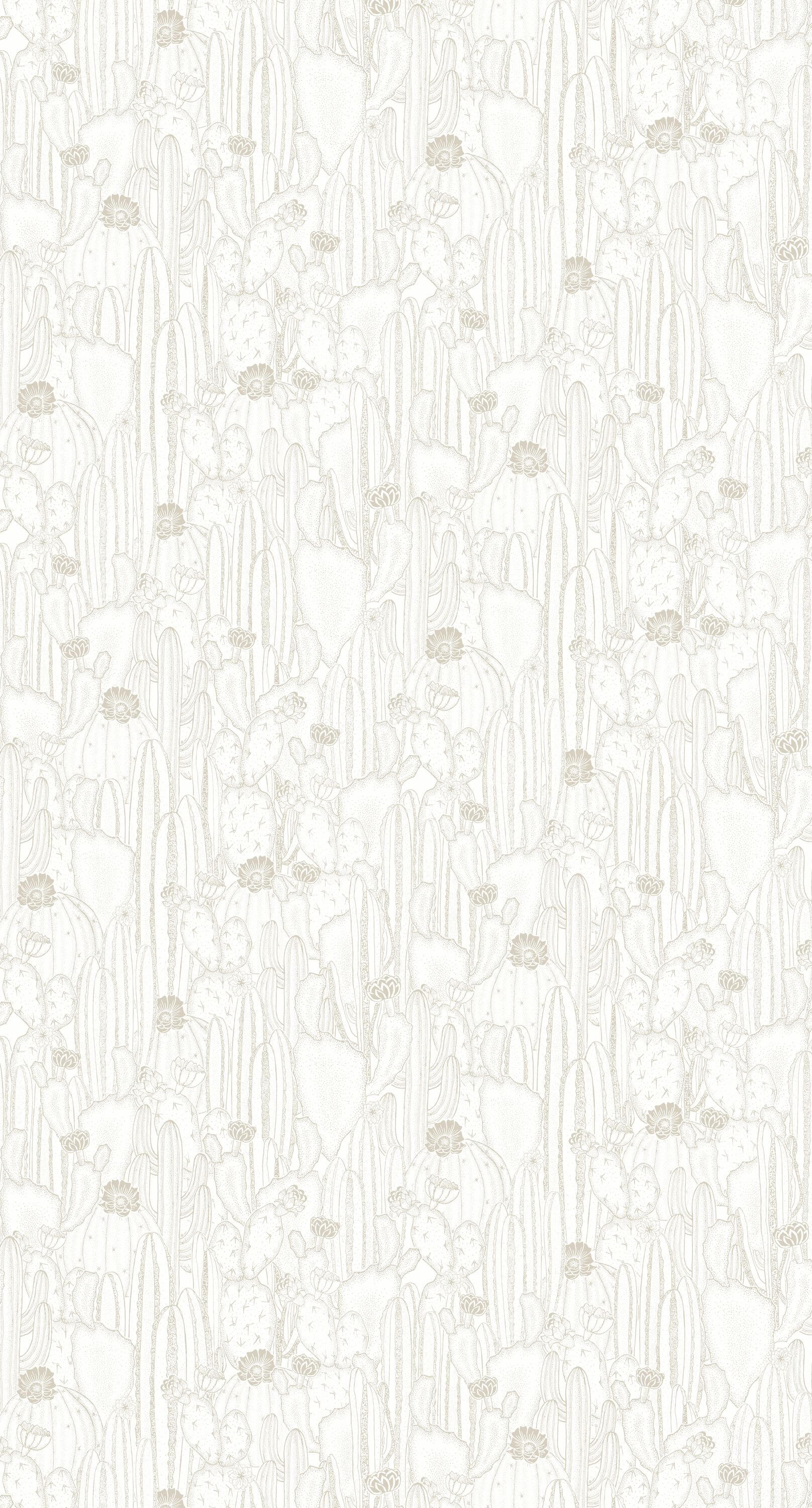 Casadeco - Botanica Cactaceae Blanc Botanica