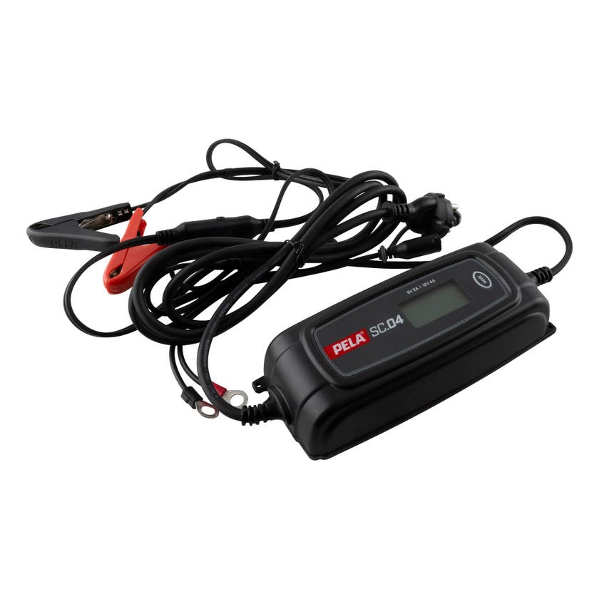 PELA Batteriladdare SC.04, 6V 2A / 12V 4A