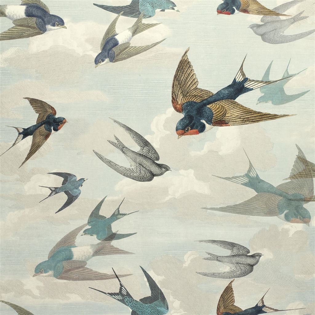 Chimney Swallows Picture Book Wallpapers I