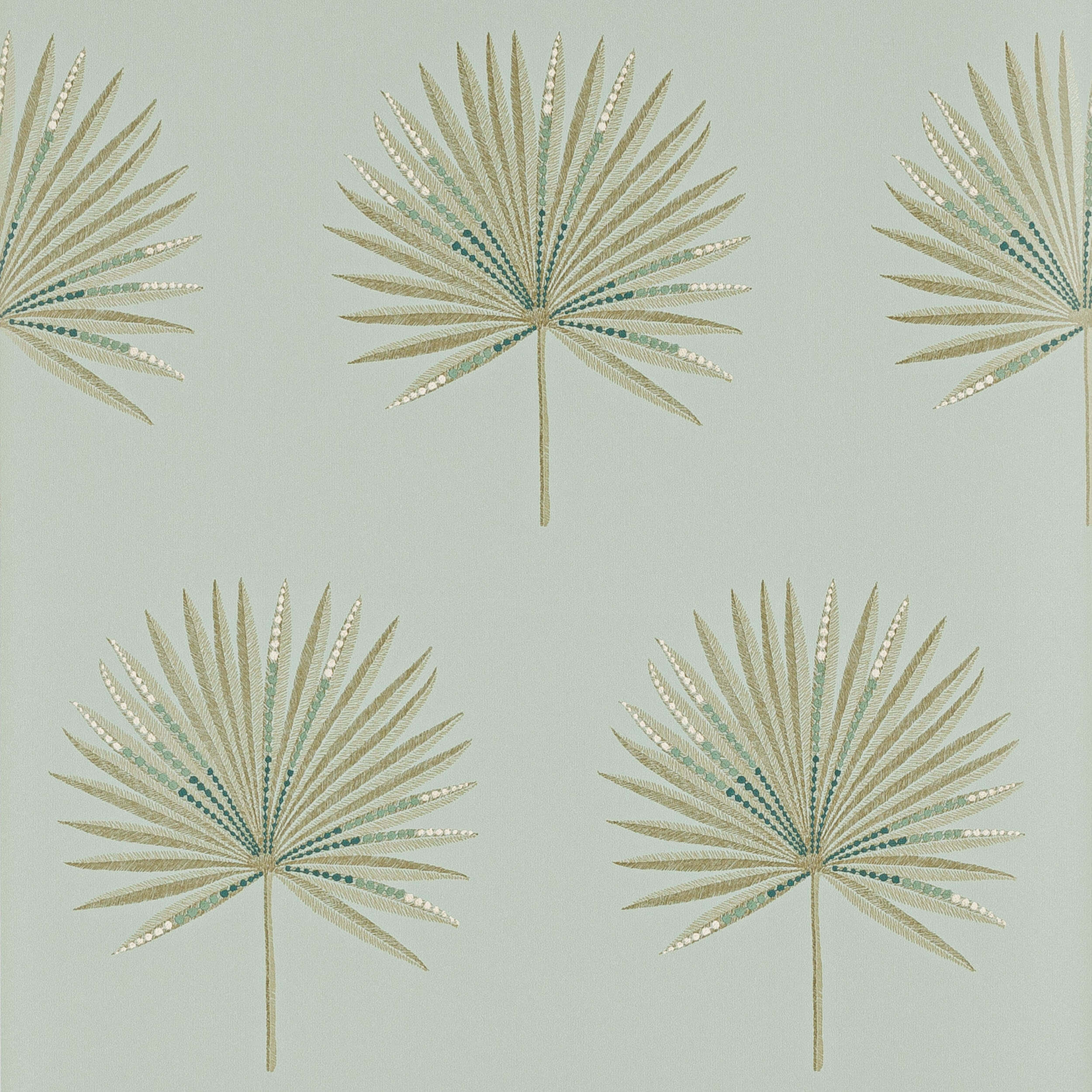 Jane Churchill - Fortunei Aqua