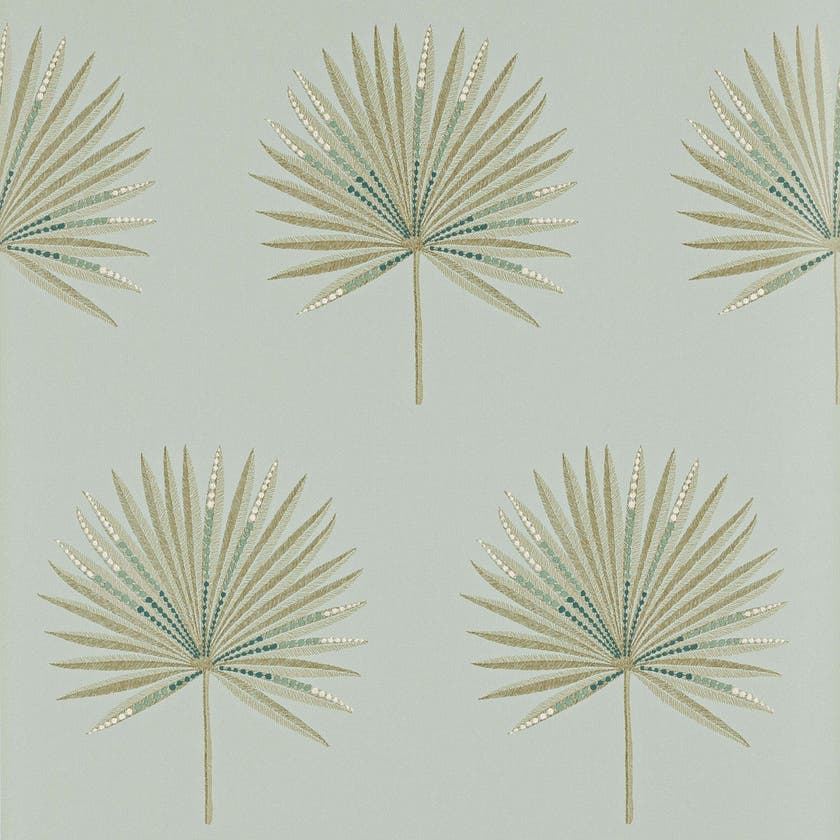 Jane Churchill - Fortunei Aqua