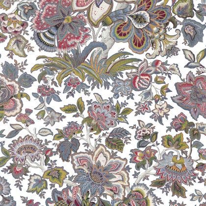 PROVENCE MULTICO FOND BLA LES BELLES TOILES DE JOUY