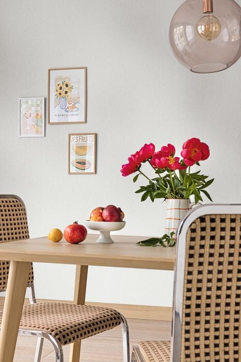 Caselio - Uni Mat Gris Perle Damier