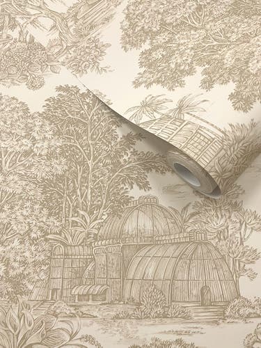 Intrade - Blenheim Cream Tales of the Manor Tapet