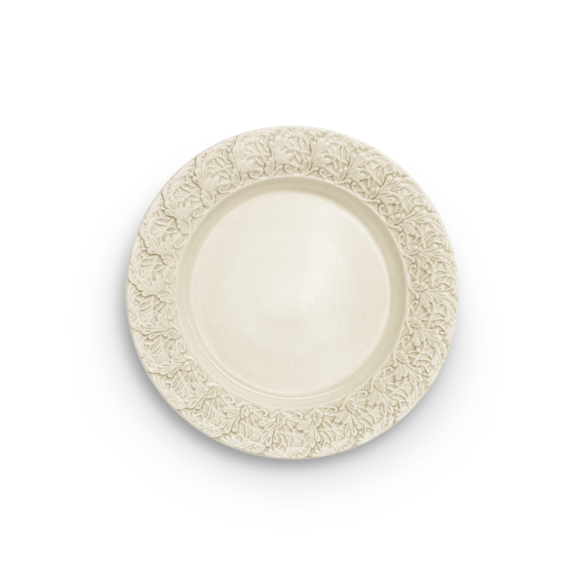 Lace Tallrik 25 cm Sand