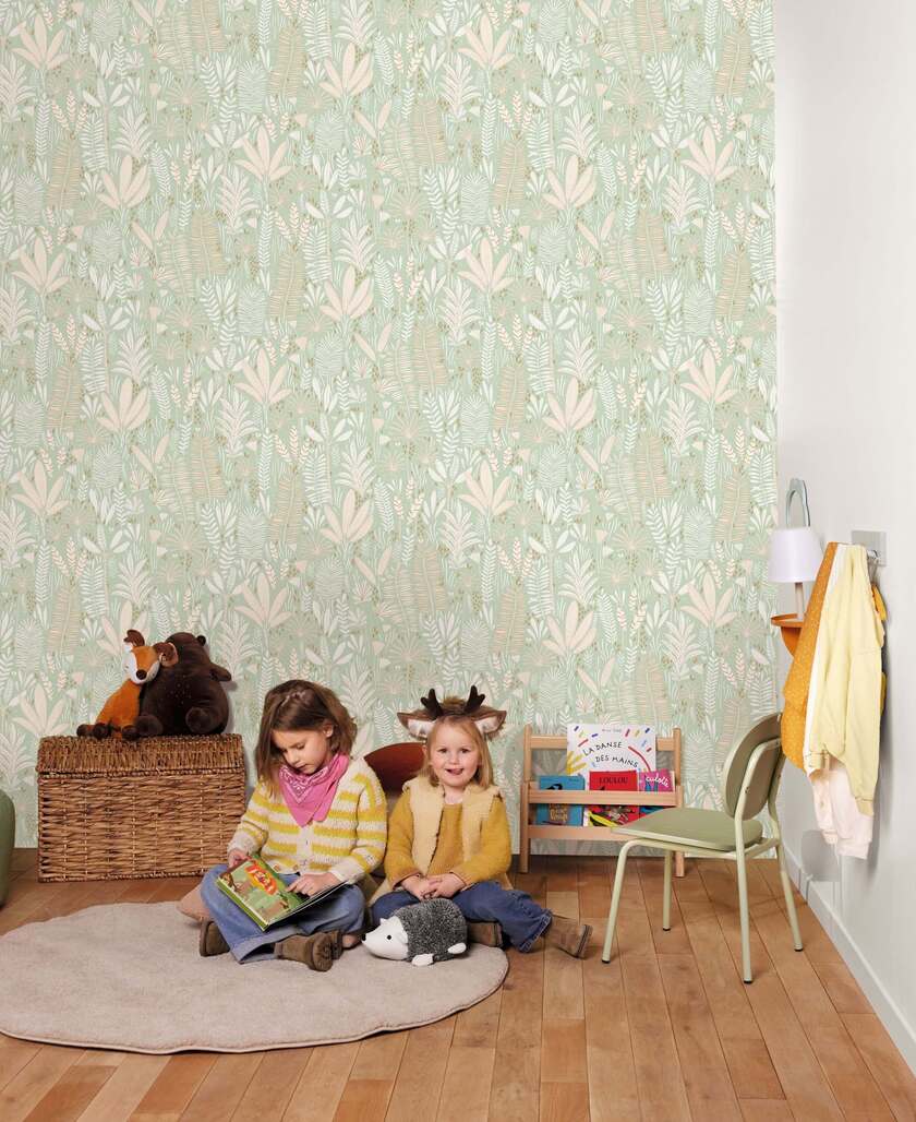 HERBES FOLLES VERT AMANDE LES MINI MONDES