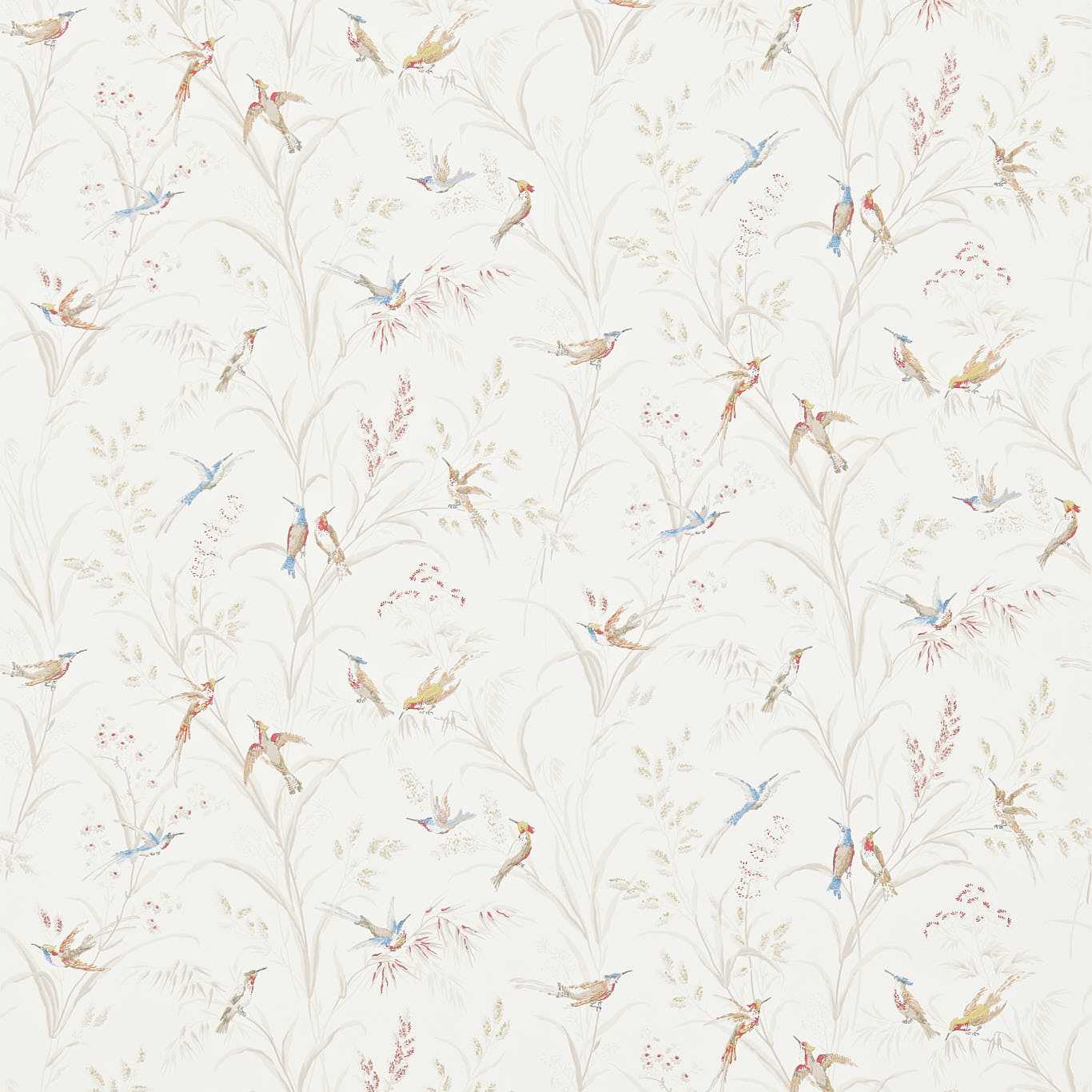 Sanderson - Tuileries Taupe/Multi Country Woodland Wallcove