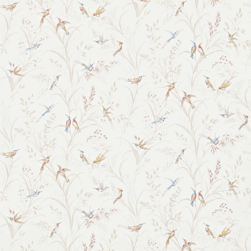 Sanderson - Tuileries Taupe/Multi Country Woodland Wallcove