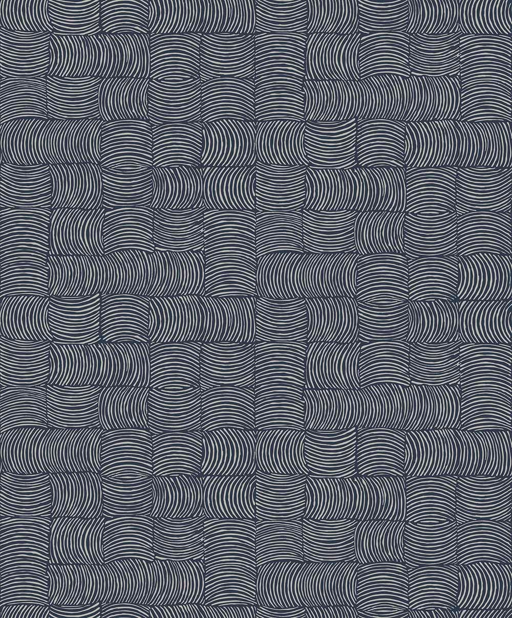 Carma - Peel & Stick Organic Squares Blue Denim NW55902