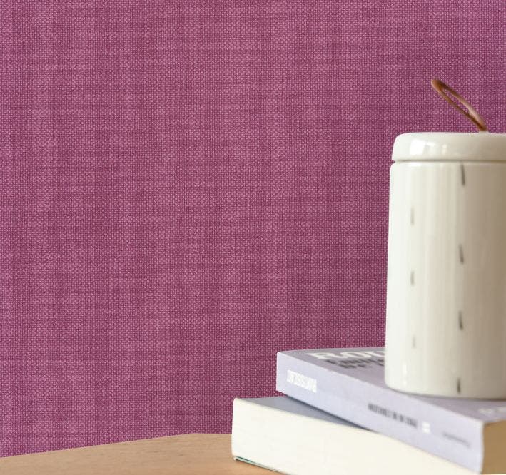 UNI MAT AUBERGINE DAMIER