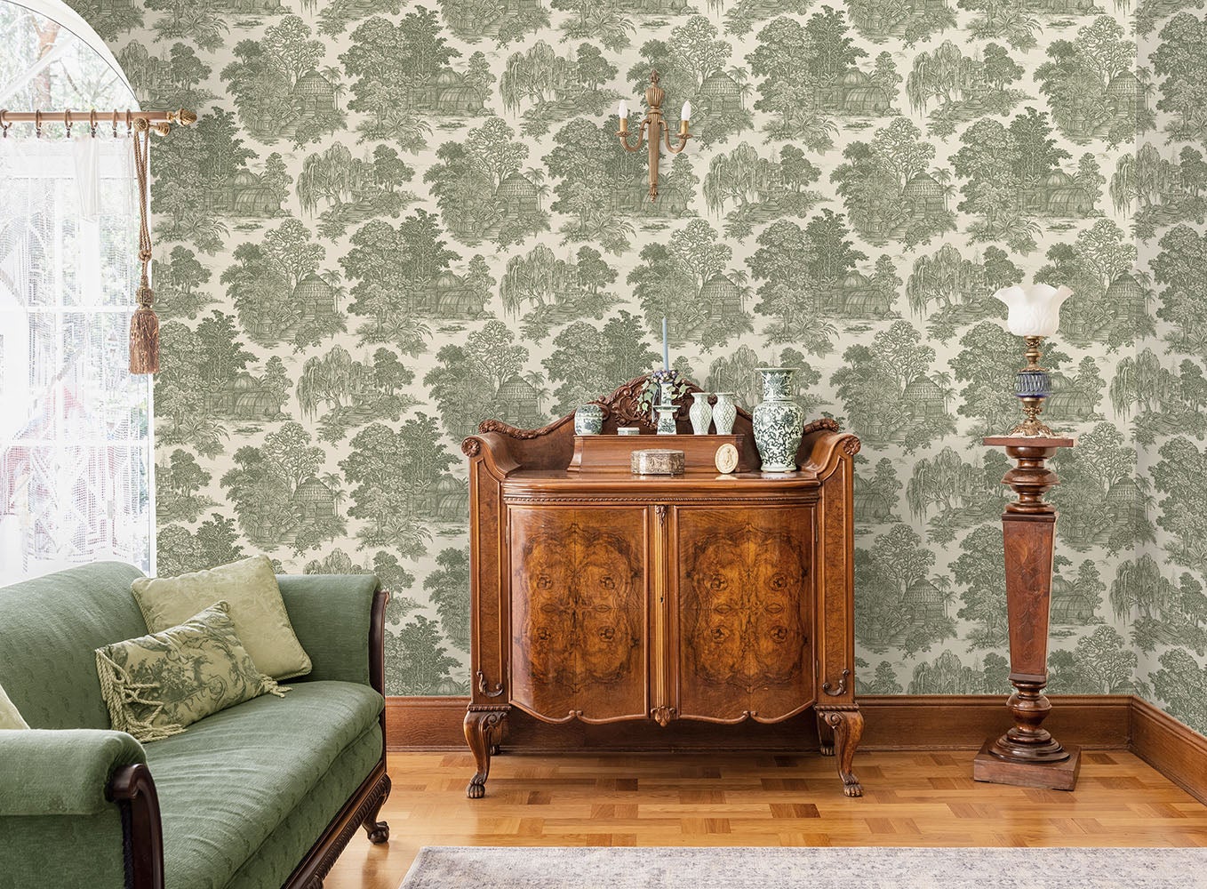 Intrade - Blenheim Green Tales of the Manor Tapet