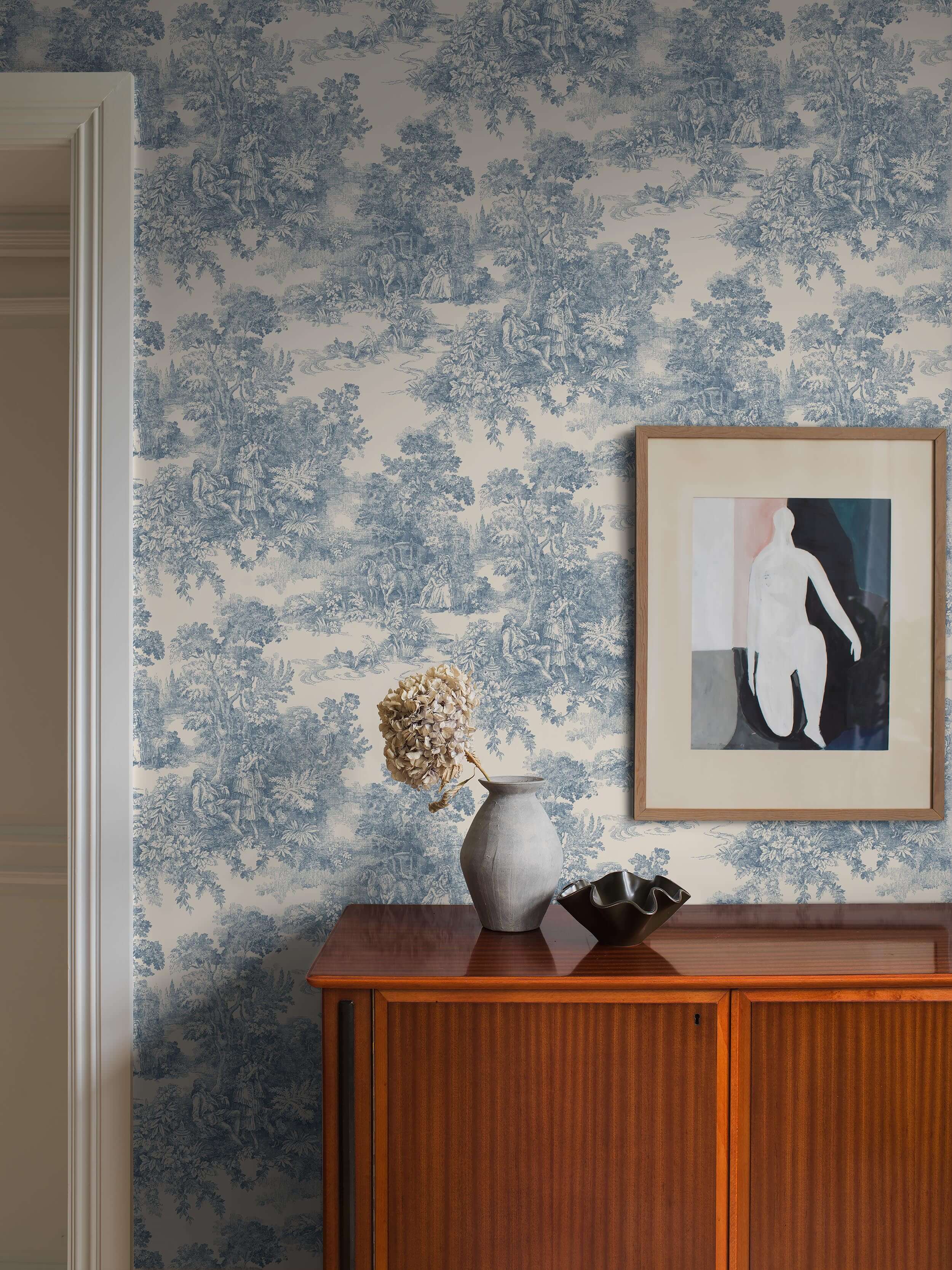 Boråstapeter - Toile de Jouy