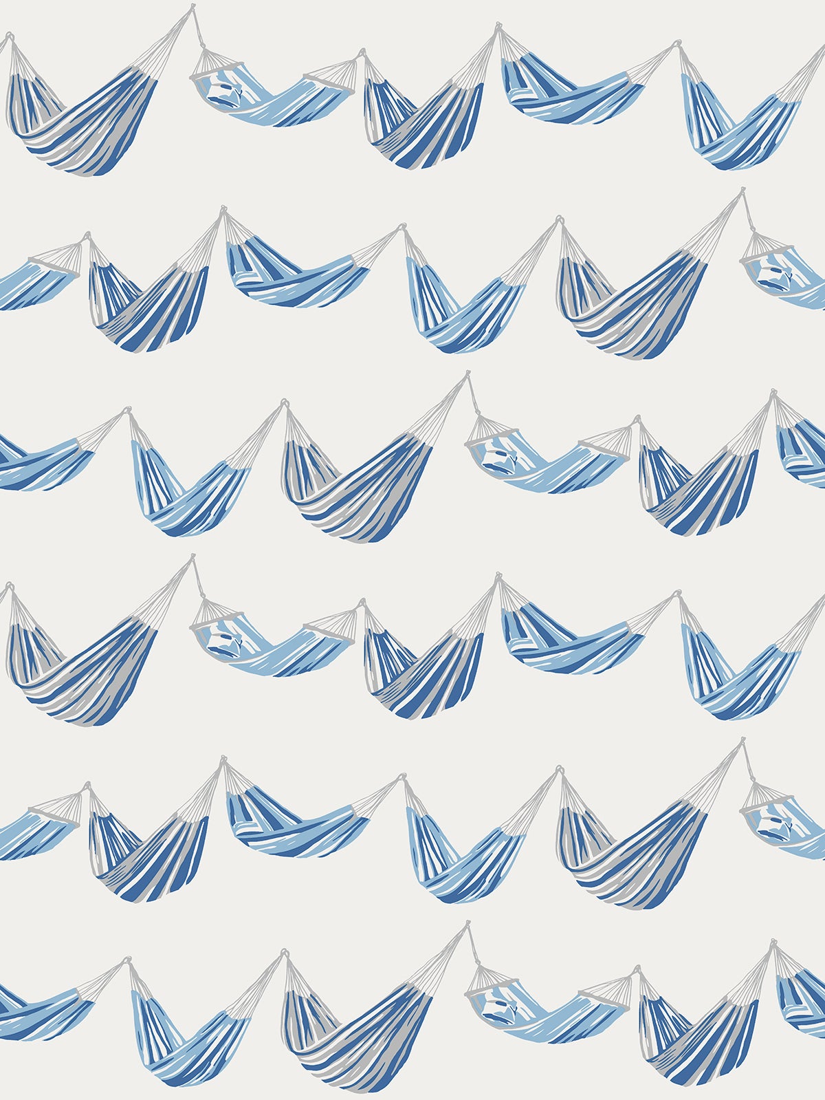 Carma - Navy, Grey & White