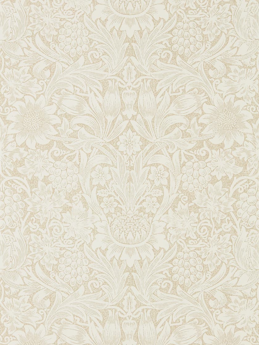 Pure Sunflower Parchment/ Morris Pure Wallpapers