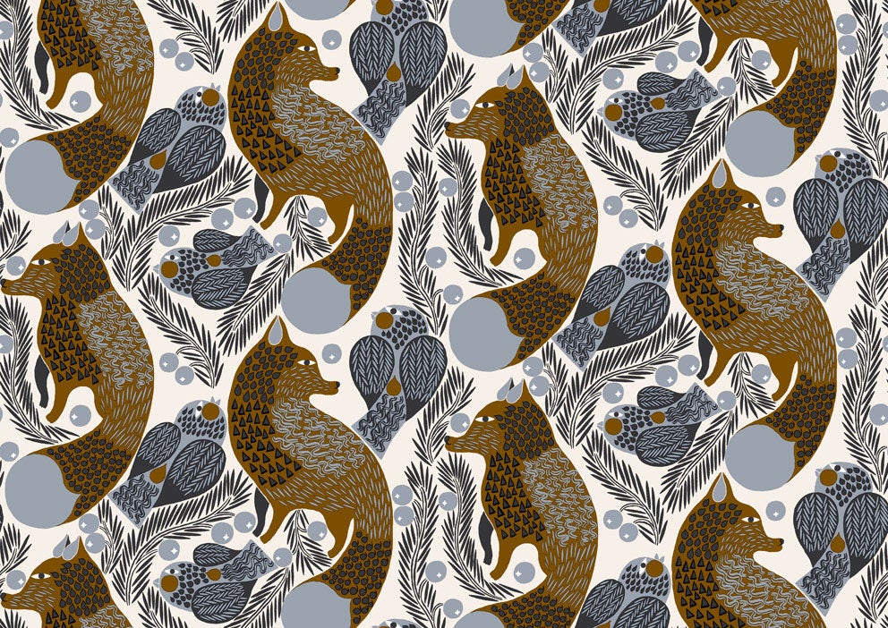 Midbec Tapeter - Ketunmarja Marimekko 6