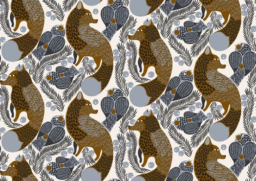 Midbec Tapeter - Ketunmarja Marimekko 6