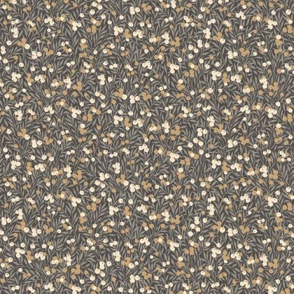 Casadeco - Cherry Noir / Beige Flower Market