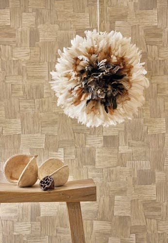 Casadeco - Dura Beige Raphia Babylone Cad