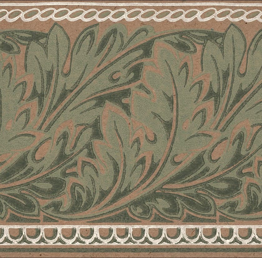 Lim & Handtryck - Viktoria I - Kvist/Grön B13-54