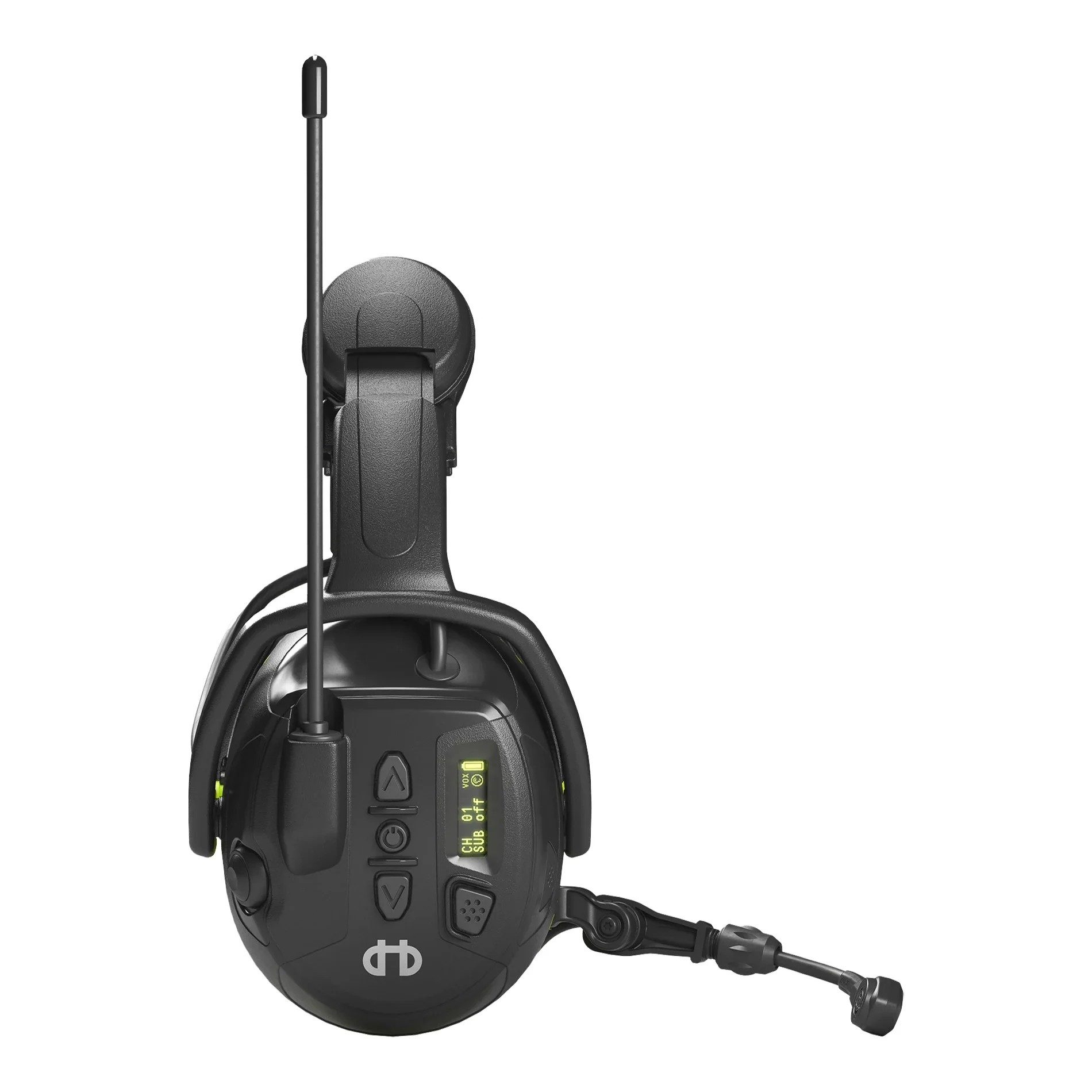 Hörselkåpa Hellberg Local 446 - Hjälmmonterad