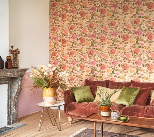 Casadeco - Dahlia Rose Nude Gardens