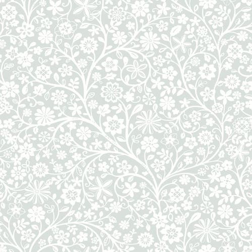 Casadeco - Poetic Flowers Bleu Doux Once Upon A Time 2