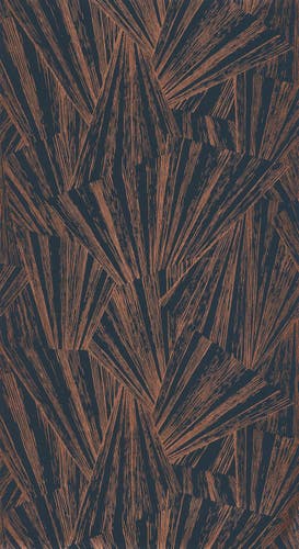 Casadeco - 1930 Eclat Foil Bleu/Cuiv 1930