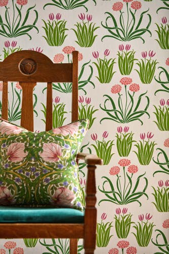 Morris & Co - Glade Tulip Fields Bedford Park Wallpapers