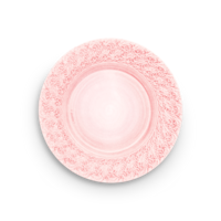 Lace Tallrik 32 cm Ljusrosa