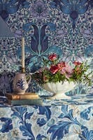 Spring Thicket Indigo/Lil Bedford Park Wallpapers