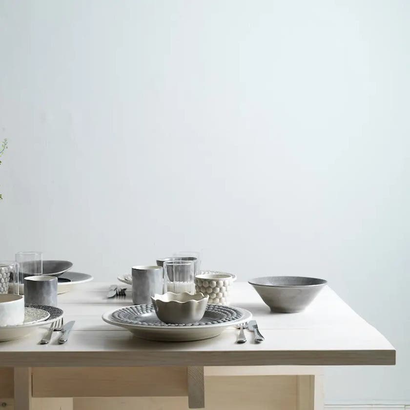 Basic Skål 19cm Grå