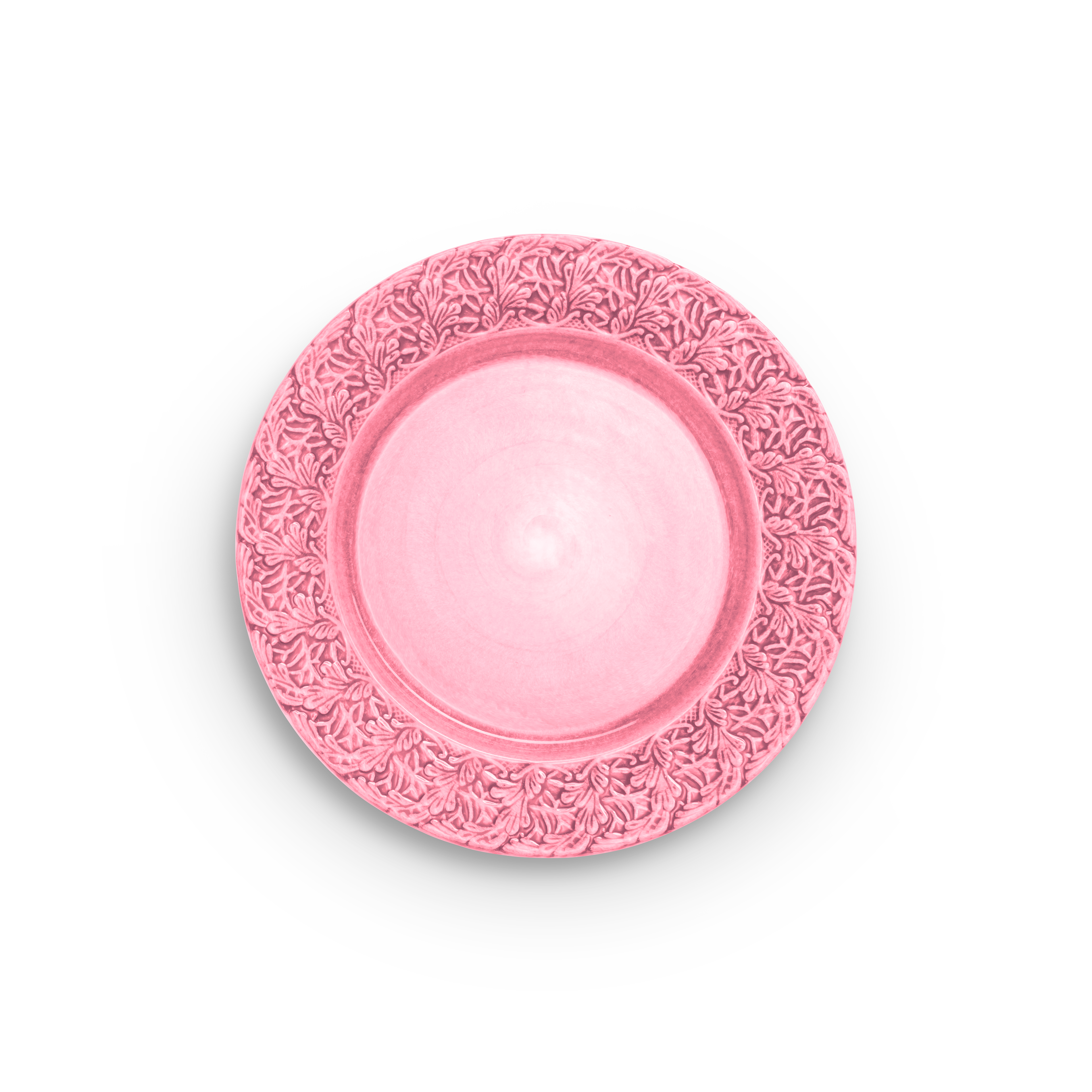 Lace Tallrik 25 cm Rosa