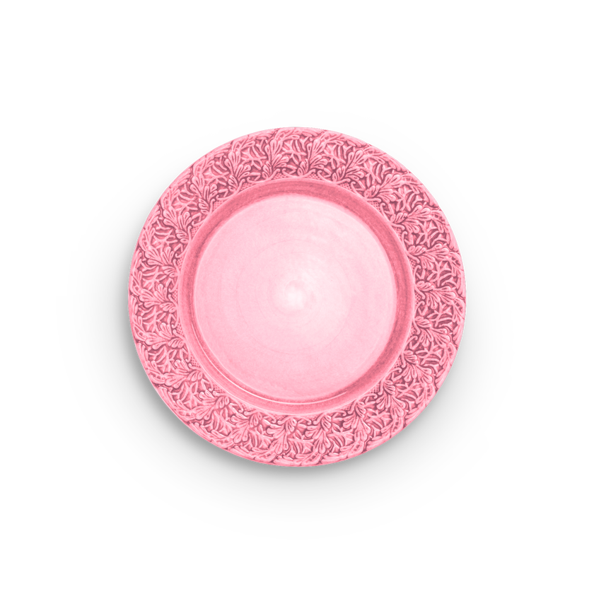 Lace Tallrik 25 cm Rosa
