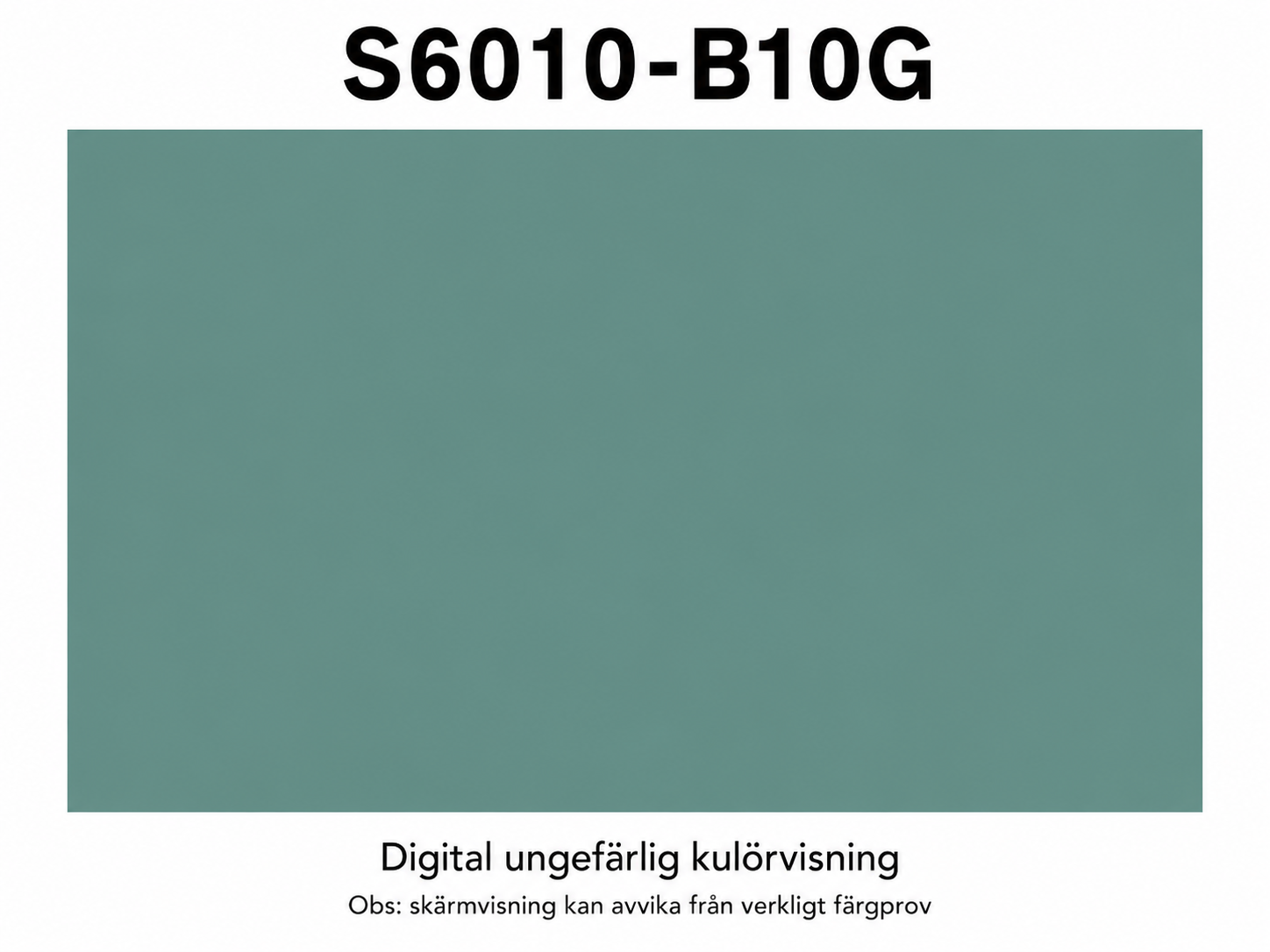 Mood Pro Finish Lackfärg 05 Helmatt - 3L - S6010-B10G (Outlet) OBS, EJ VIT