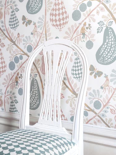 Fruit Garden - White Pastel