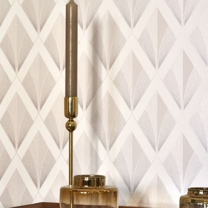 Casadeco - Chrysler Blanc Neige Twenties