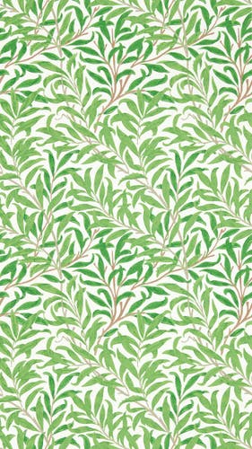 Morris & Co - Willow Boughs Leaf Green Simply Morris Wallpapers