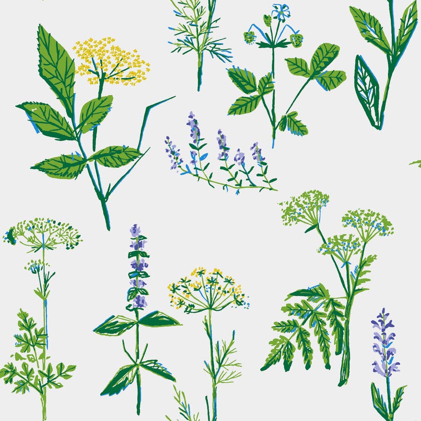 Boråstapeter - Lisbet Jobs Köksväxter