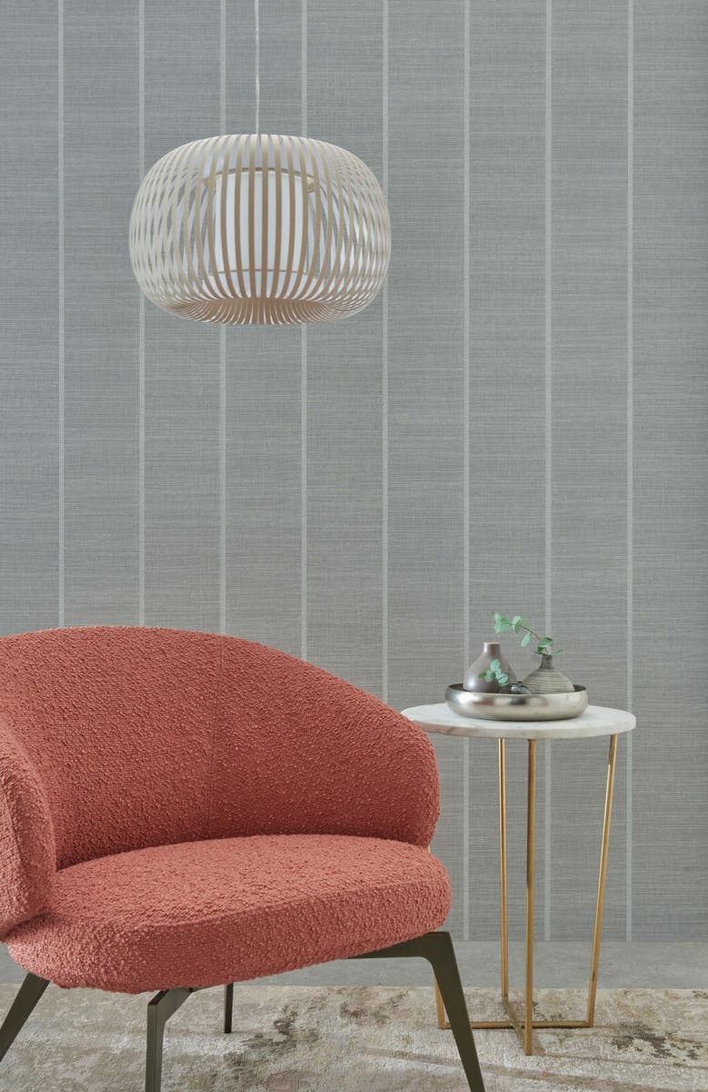 Osborne & Little - Shoji Vinyl Kanoko Shoji Vinyl Silver