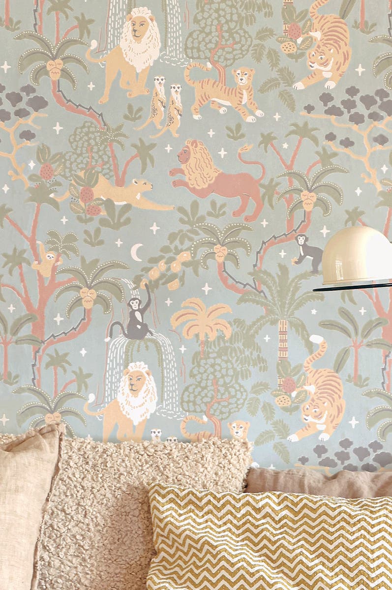 Majvillan - Jungle Glow Tropical Blue