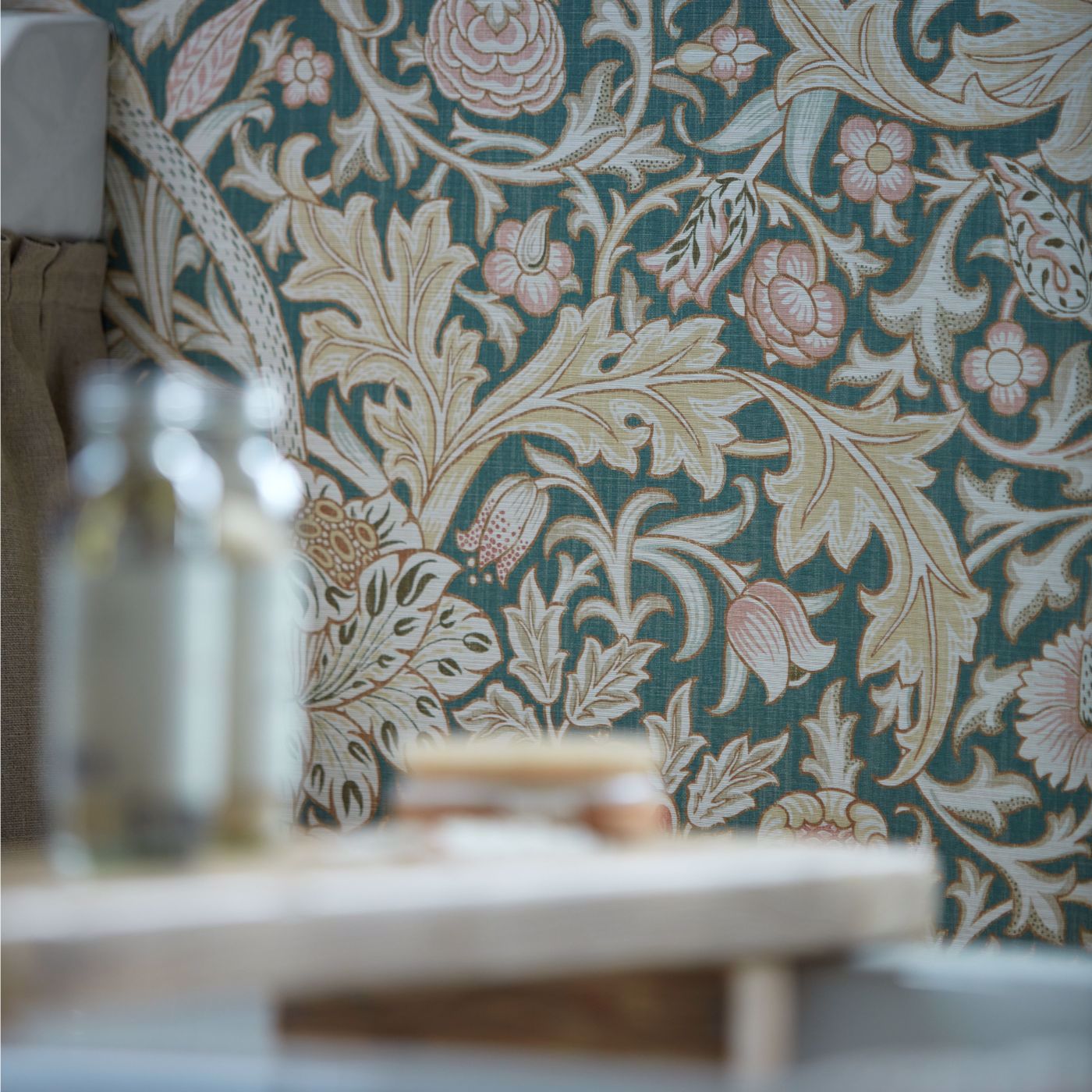 Morris & Co - Trent Teal Emery Walkers House Wall